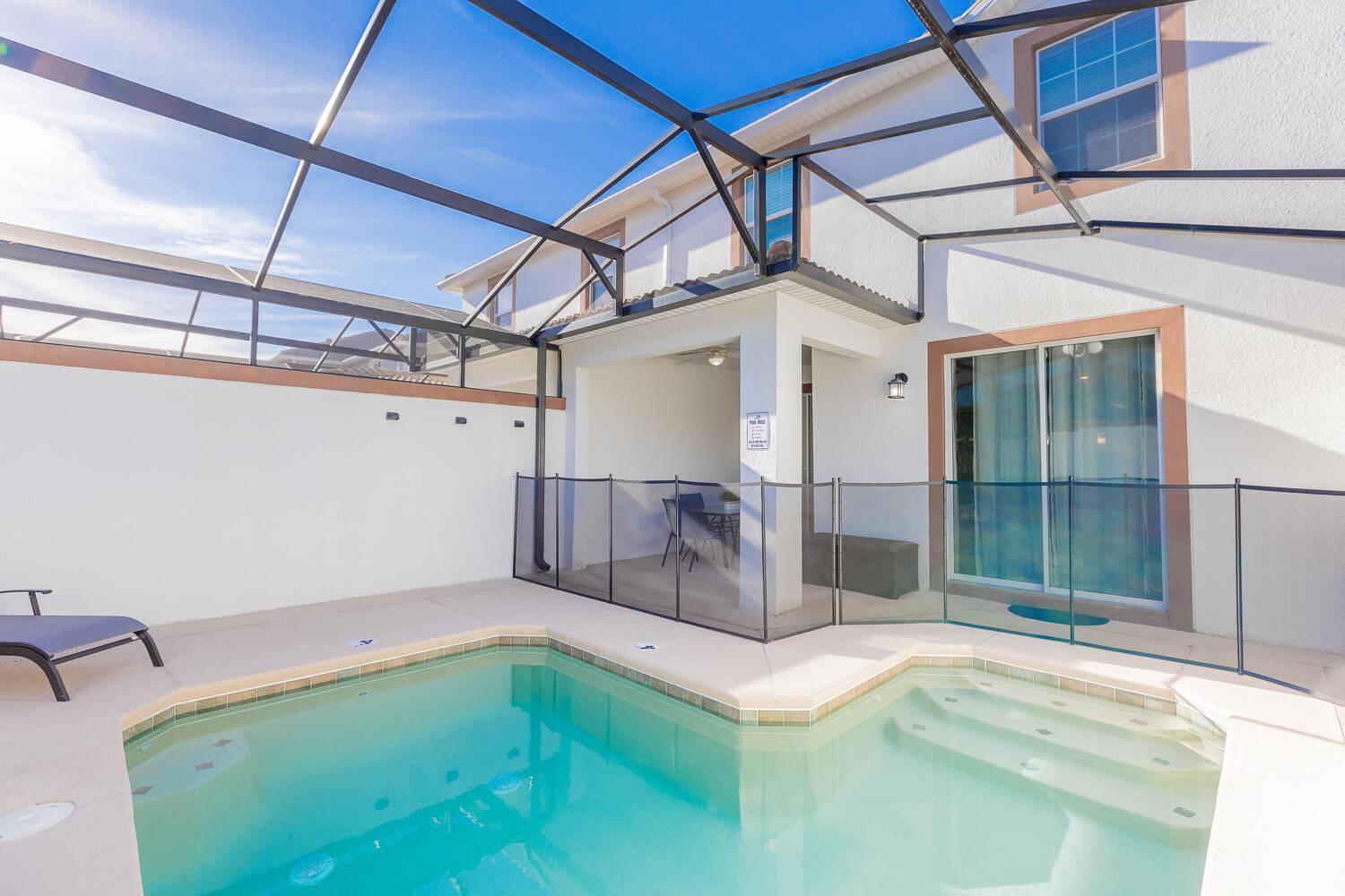 Hébergement de vacances Family 4br W Private Pool Near Parks