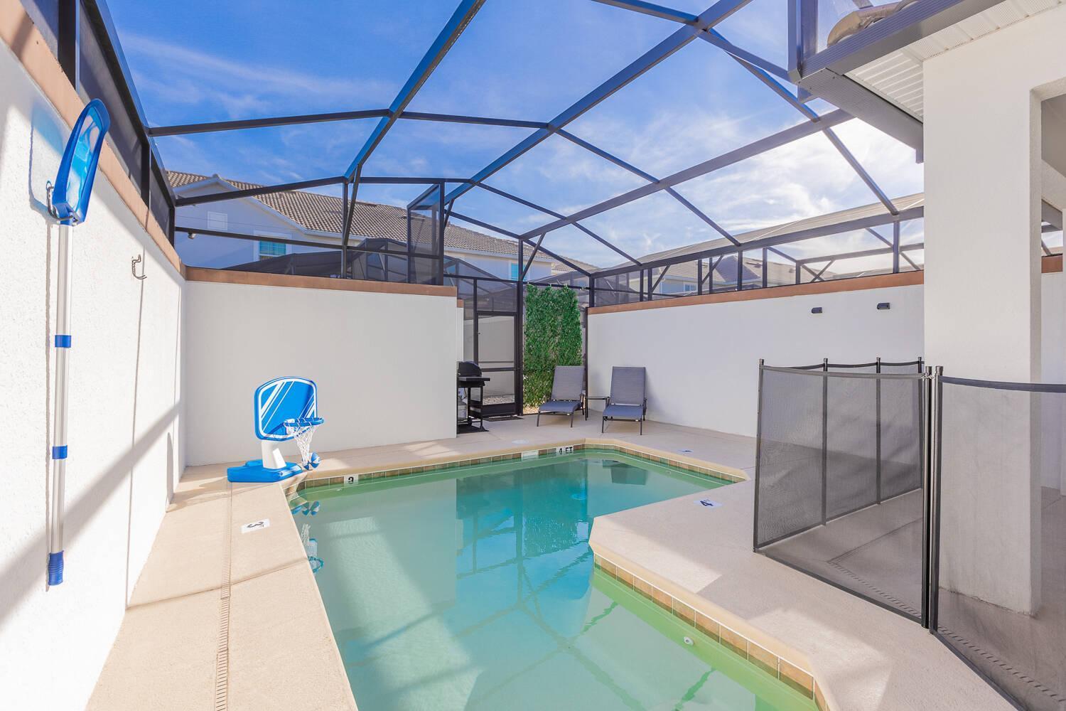 Family 4br W Private Pool Near Parks Hébergement de vacances